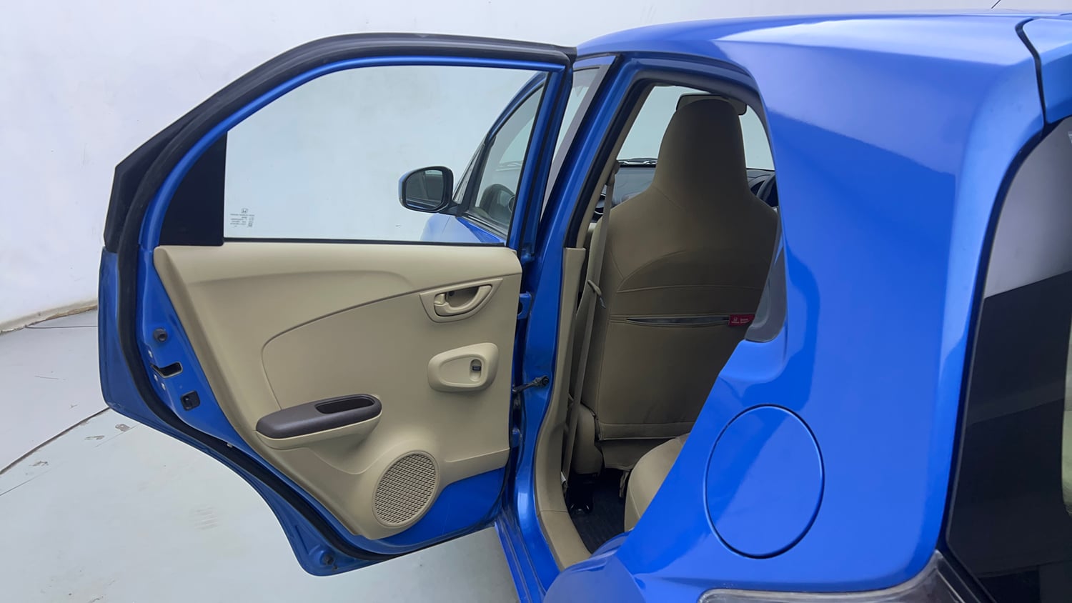 Used 2013 Honda Brio S MT Petrol Manual interior LEFT REAR DOOR OPEN VIEW