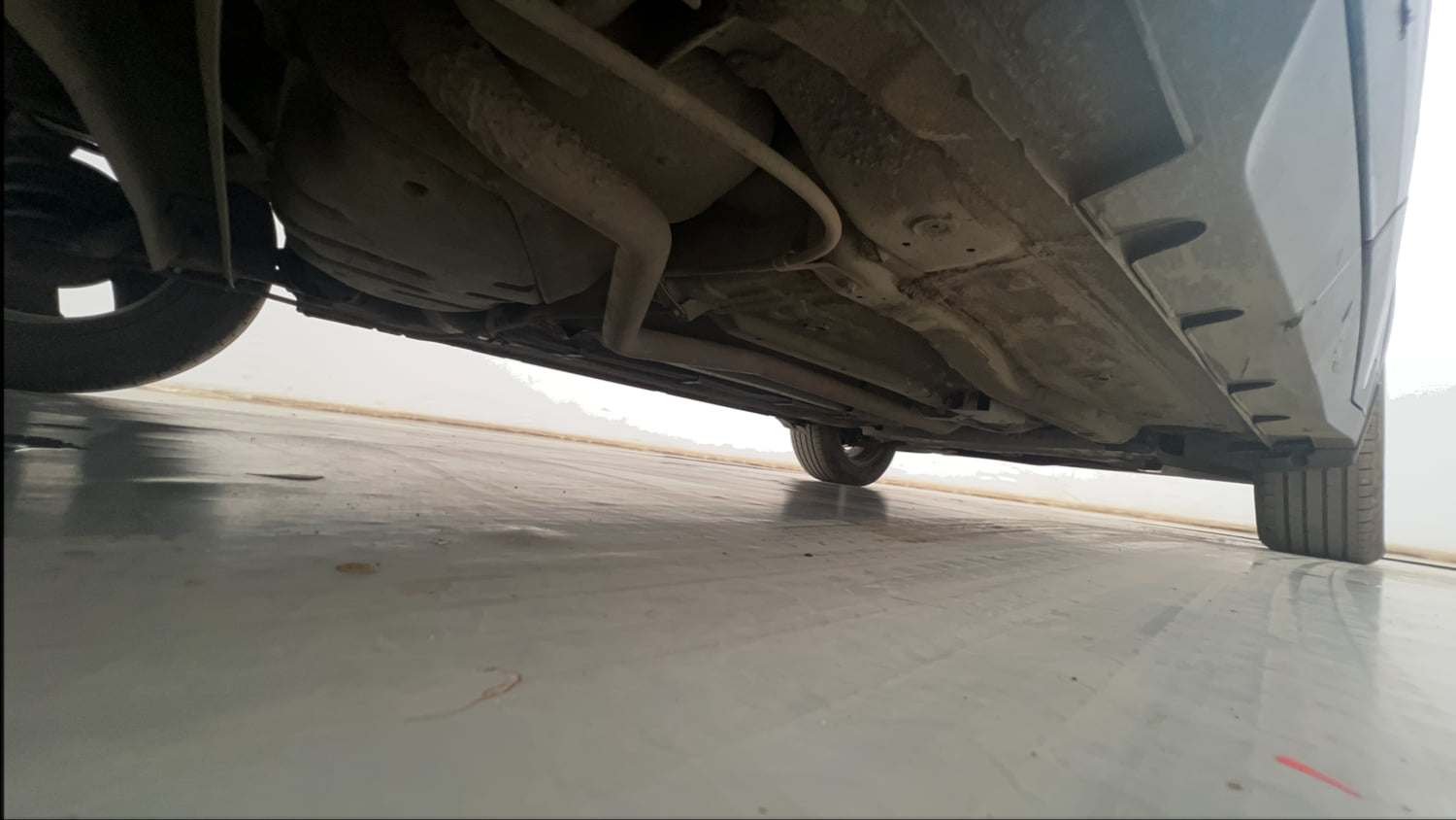 Used 2022 Kia Sonet HTX Plus 1.5 Diesel Manual extra REAR RIGHT UNDERBODY VIEW