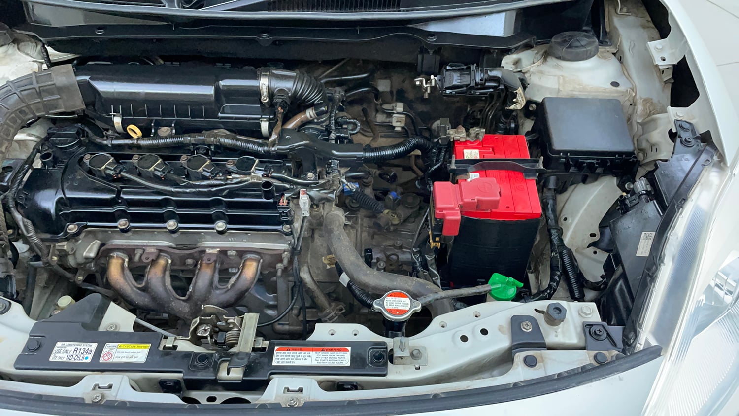Used 2018 Maruti Suzuki Dzire ZXi Petrol Manual engine ENGINE LEFT SIDE VIEW