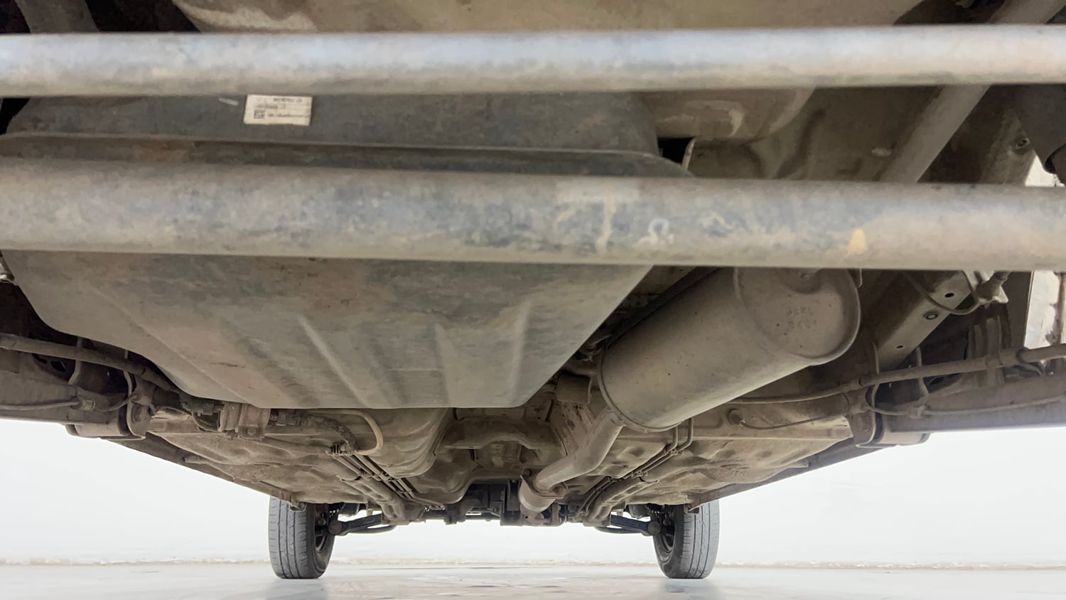 Used 2021 Maruti Suzuki Alto 800 LXi CNG Cng Manual extra REAR UNDERBODY VIEW (TAKEN FROM REAR)