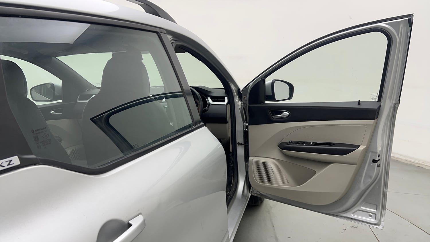 Used 2021 Renault Triber RXZ Petrol Manual interior RIGHT FRONT DOOR OPEN VIEW