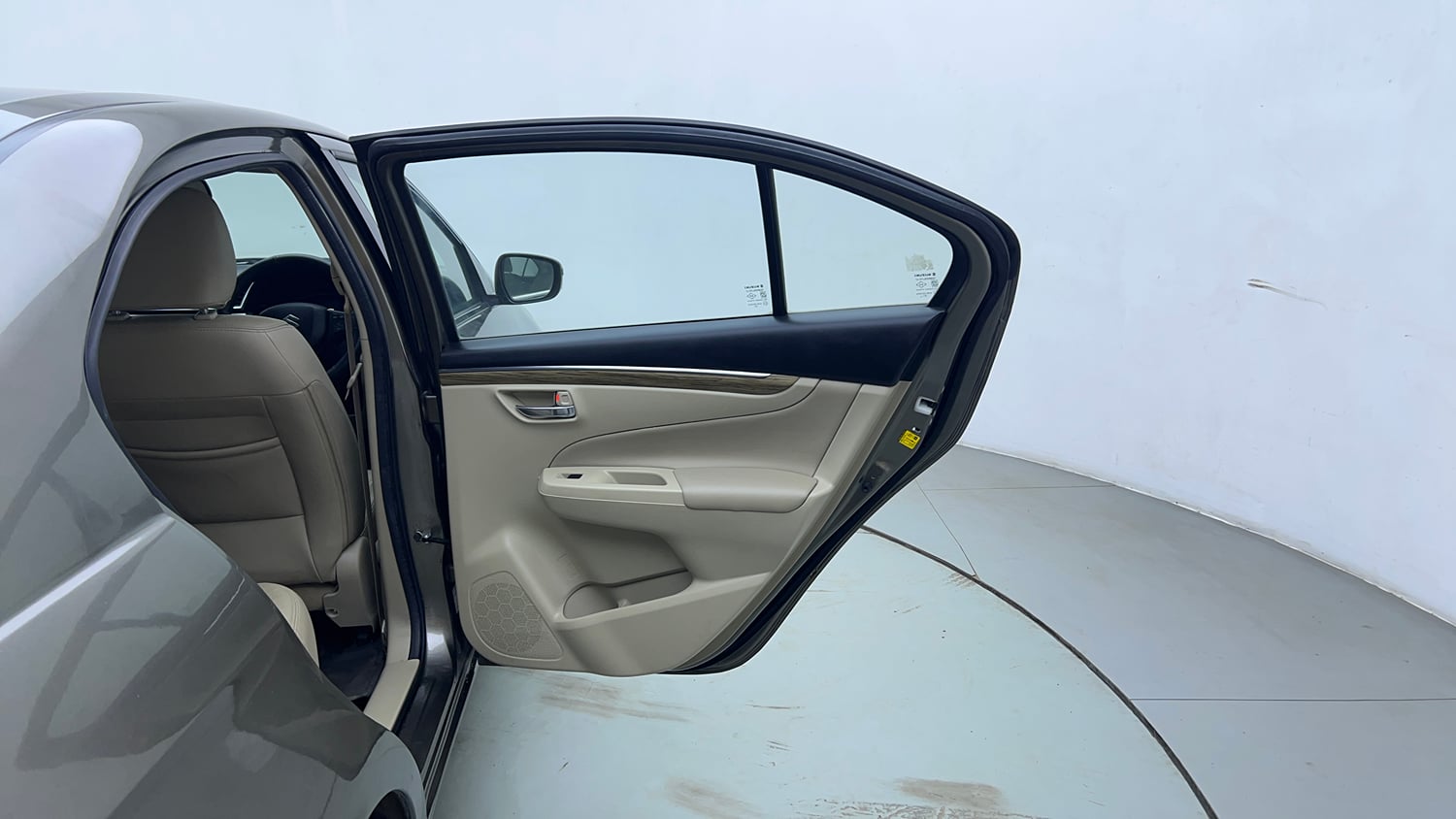 Used 2019 Maruti Suzuki Ciaz Alpha Hybrid 1.5 AT Petrol Automatic interior RIGHT REAR DOOR OPEN VIEW