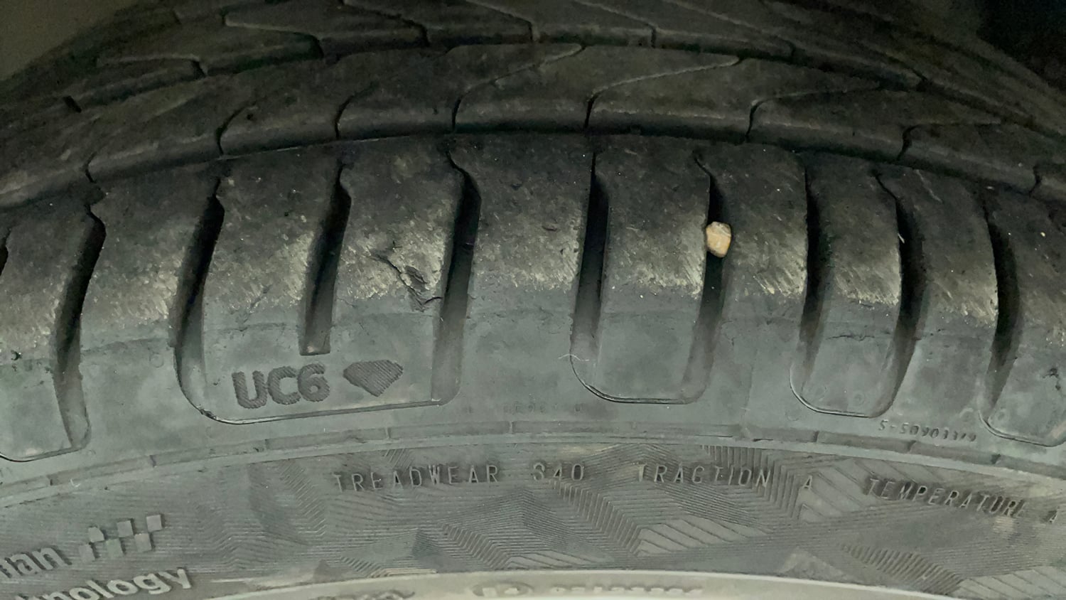 Used 2016 Ford EcoSport Titanium 1.5L TDCi Diesel Manual tyres LEFT FRONT TYRE TREAD VIEW