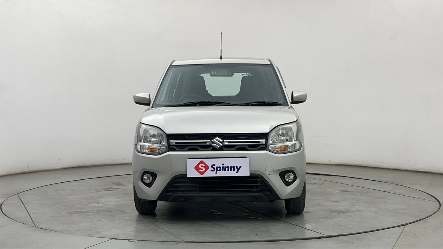 Used 2021 Maruti Suzuki Wagon R VXi (O) 1.2 AMT Petrol Automatic exterior FRONT VIEW