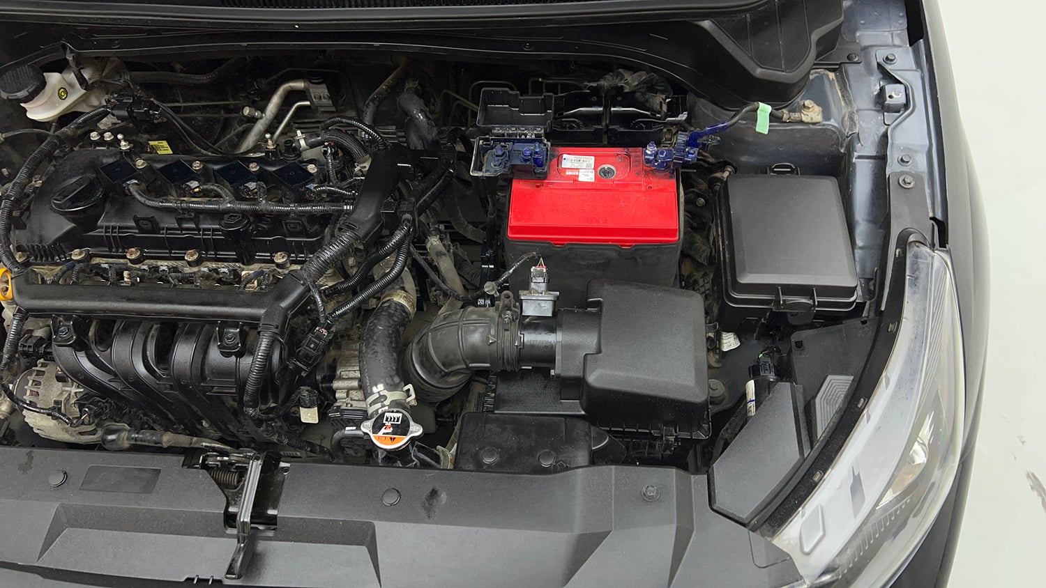 Used 2020 Hyundai i20 Sportz 1.2 MT Petrol Manual engine ENGINE LEFT SIDE VIEW