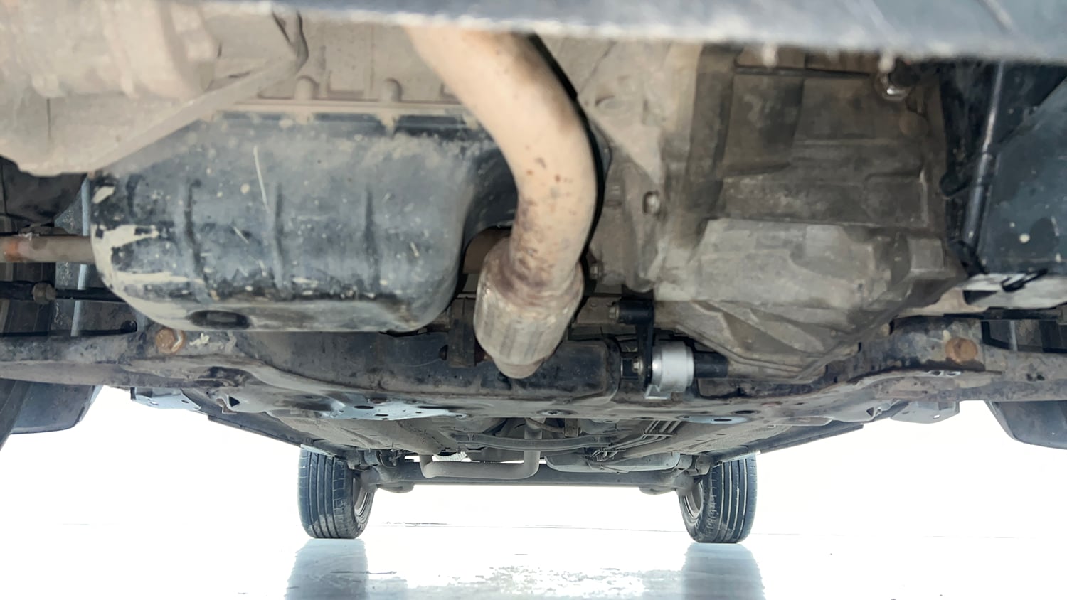 Used 2018 Ford EcoSport Titanium 1.5L TDCi Diesel Manual extra FRONT LEFT UNDERBODY VIEW