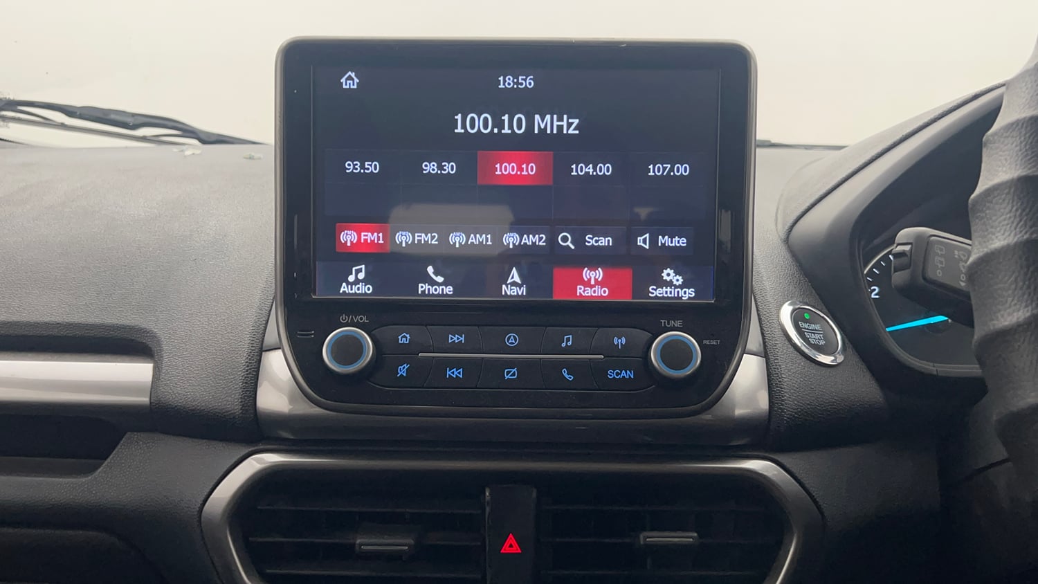 Used 2019 Ford EcoSport Titanium 1.5L Ti-VCT Petrol Manual top_features Touch screen infotainment system