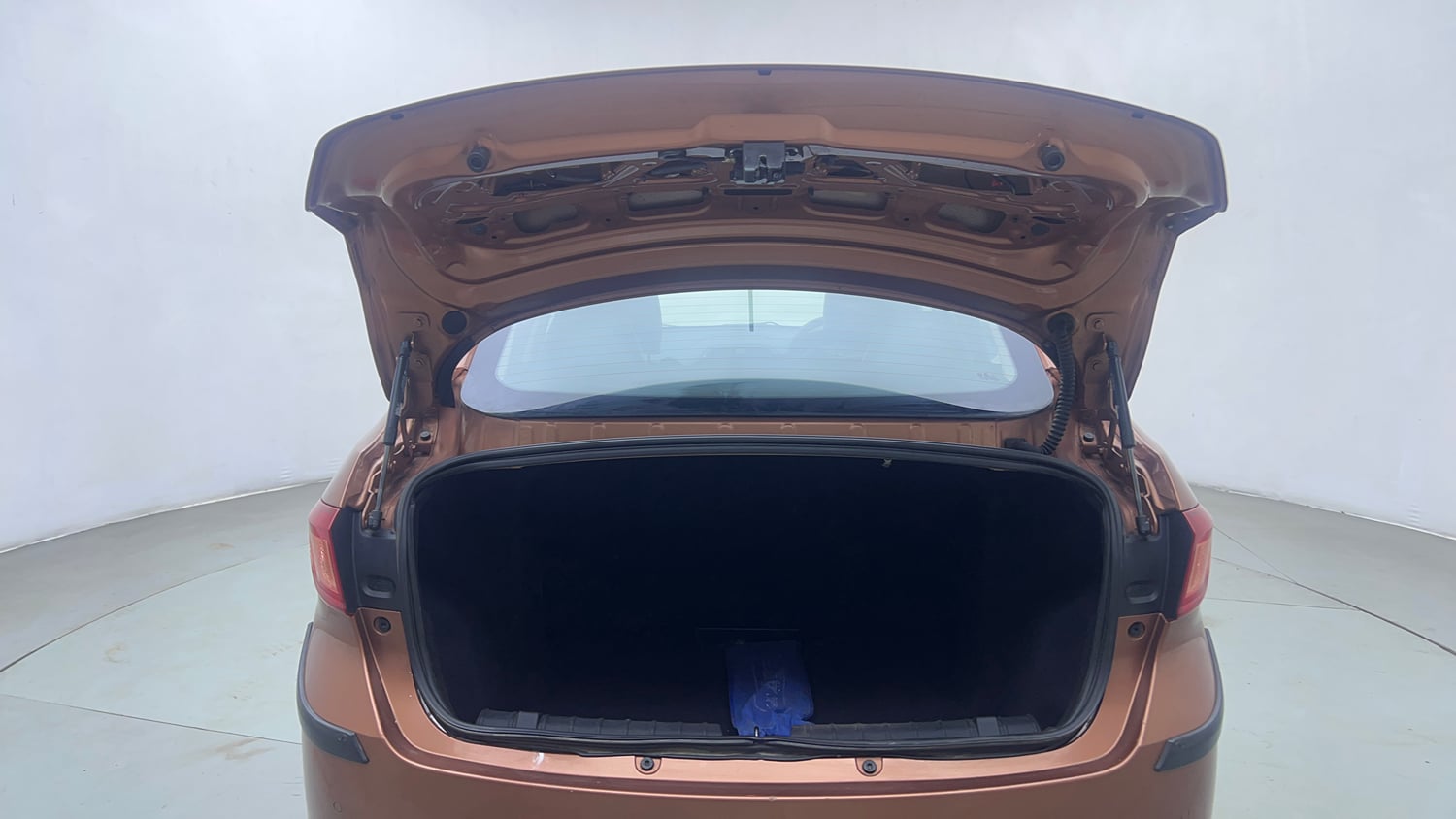Used 2018 Tata Tigor Revotron XZA Petrol Automatic interior DICKY DOOR OPEN VIEW
