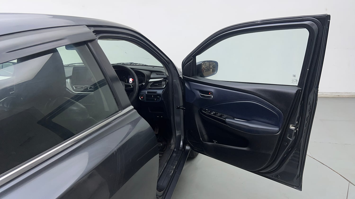 Used 2024 Maruti Suzuki Baleno Zeta MT Petrol Manual interior RIGHT FRONT DOOR OPEN VIEW