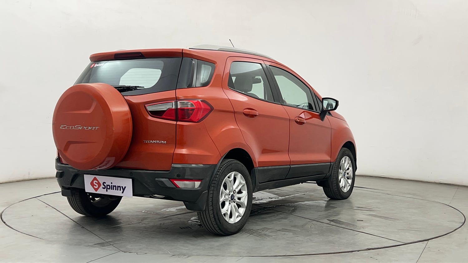 Used 2016 Ford EcoSport Titanium 1.5L Ti-VCT AT Petrol Automatic exterior RIGHT REAR CORNER VIEW