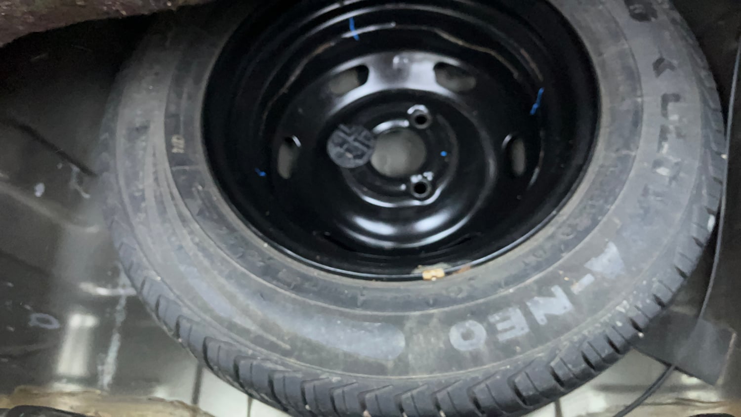 Used 2019 Renault Kwid CLIMBER 1.0 Petrol Manual tyres SPARE TYRE VIEW