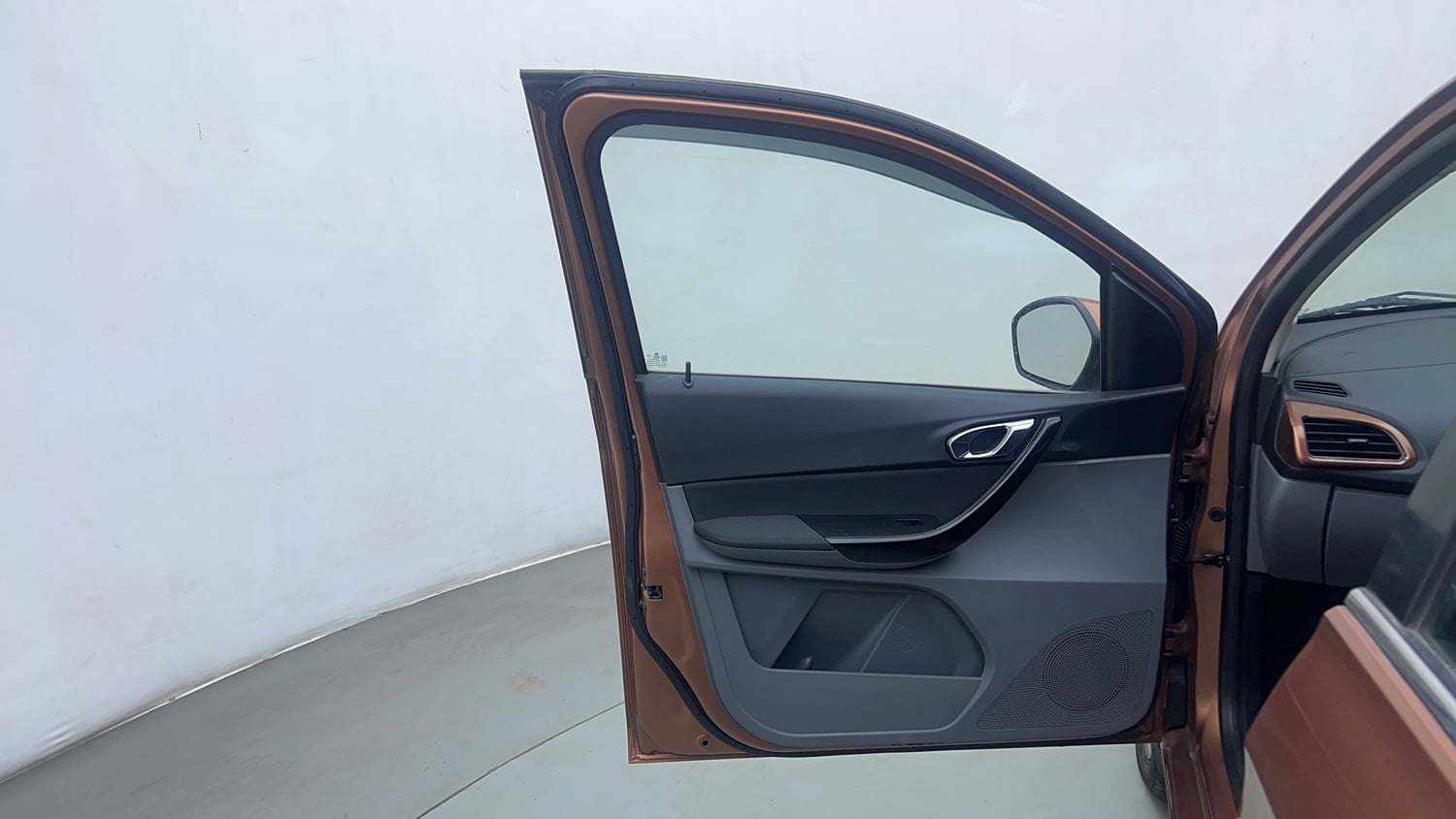 Used 2018 Tata Tigor Revotron XZA Petrol Automatic interior LEFT FRONT DOOR OPEN VIEW