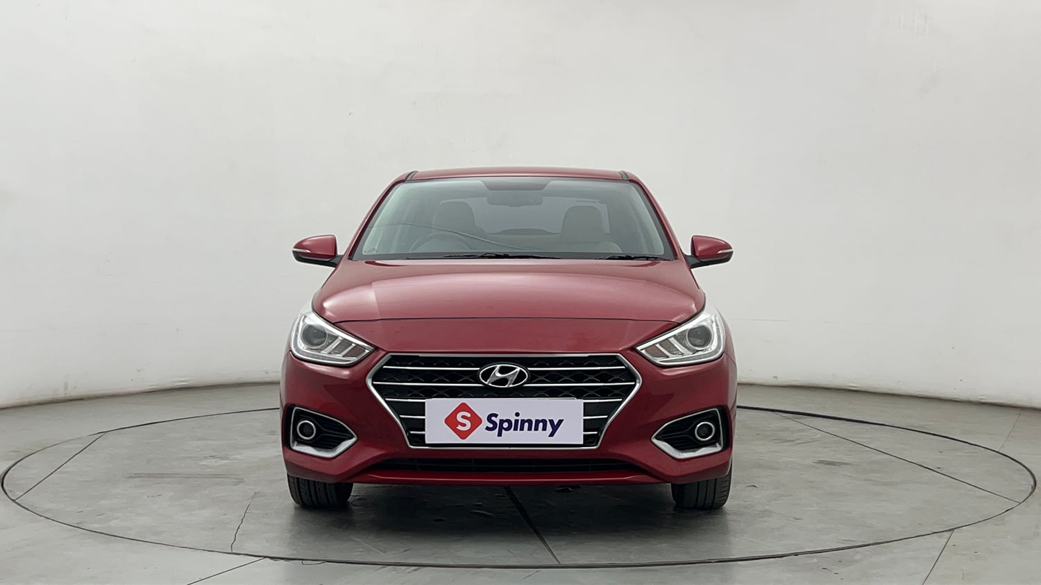 Used 2019 Hyundai Verna SX 1.6 VTVT Petrol Manual exterior FRONT VIEW
