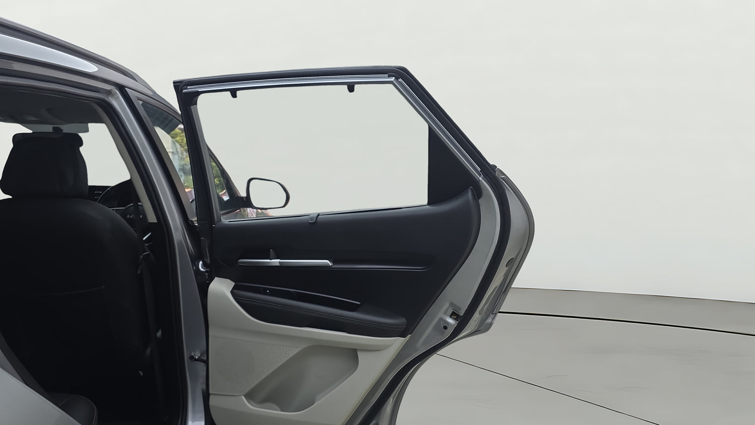 Used 2022 Kia Sonet HTX 1.5 Diesel Manual interior RIGHT REAR DOOR OPEN VIEW