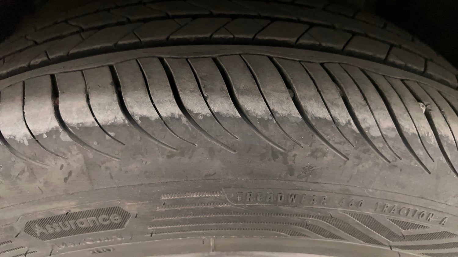 Used 2019 Honda Civic ZX CVT Petrol Petrol Automatic tyres LEFT FRONT TYRE TREAD VIEW