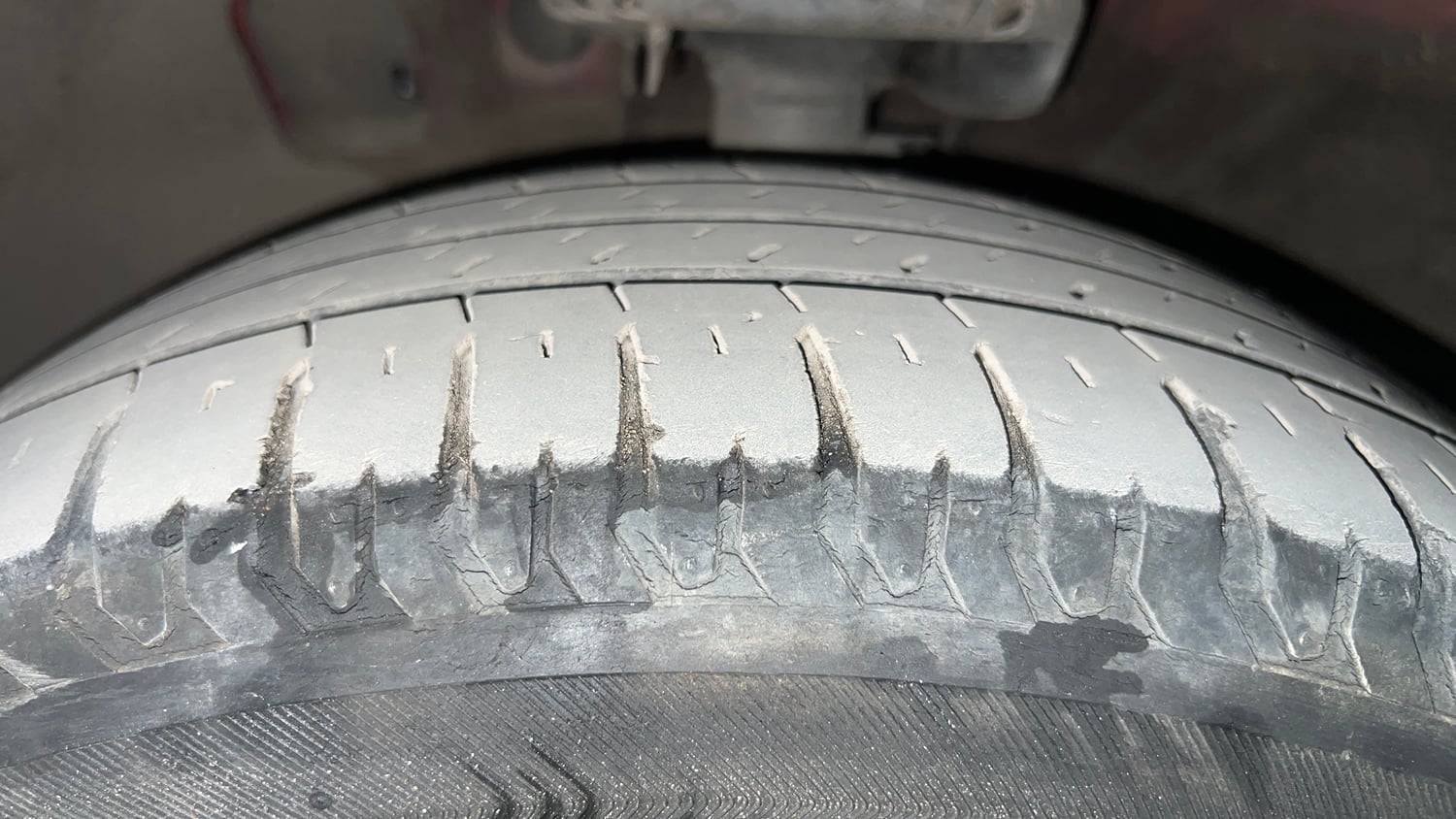 Used 2019 Hyundai Verna SX 1.6 VTVT Petrol Manual tyres LEFT FRONT TYRE TREAD VIEW
