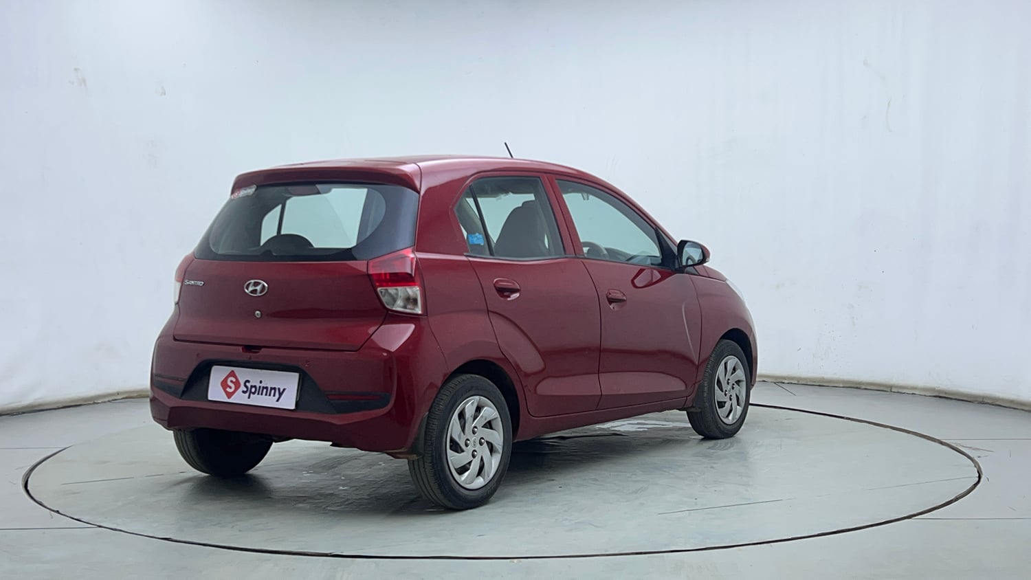 Used 2022 Hyundai Santro Sportz Petrol Manual exterior RIGHT REAR CORNER VIEW