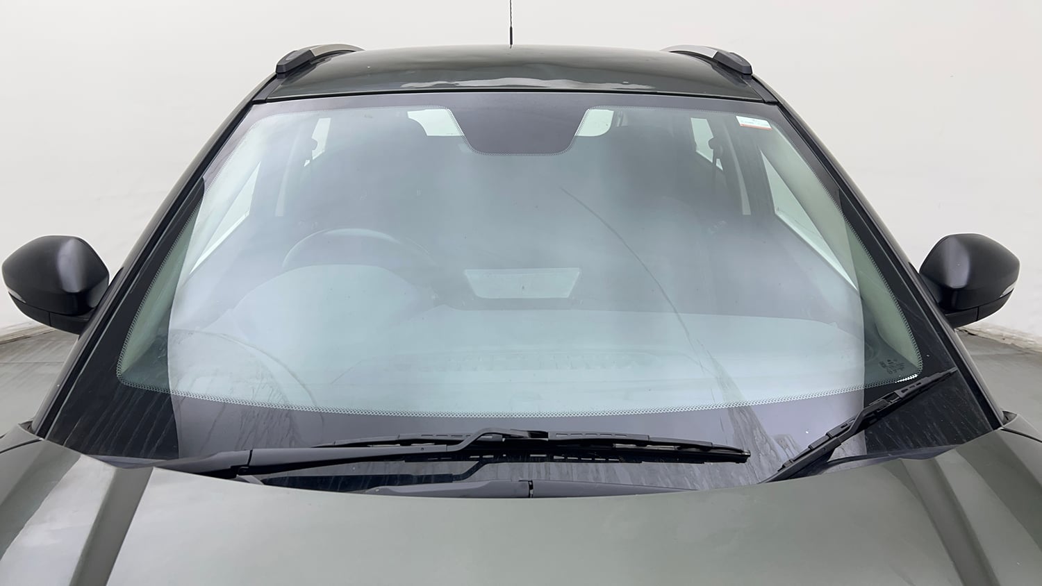 Used 2021 Tata Nexon XM Petrol Manual exterior FRONT WINDSHIELD VIEW