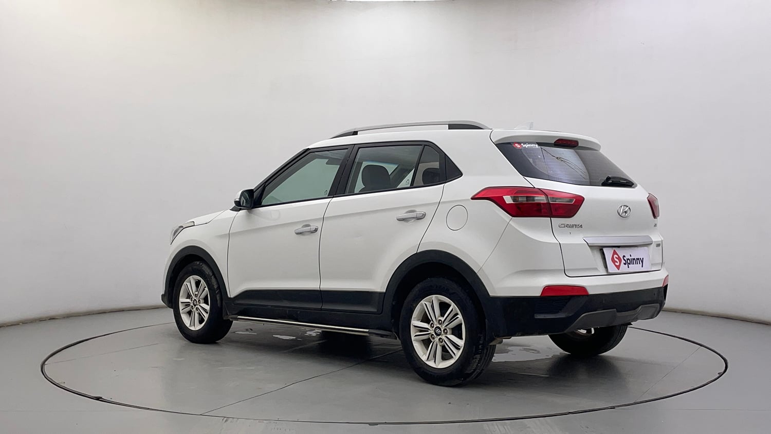 Used 2016 Hyundai Creta 1.6 SX Plus AT Diesel Automatic exterior LEFT REAR CORNER VIEW