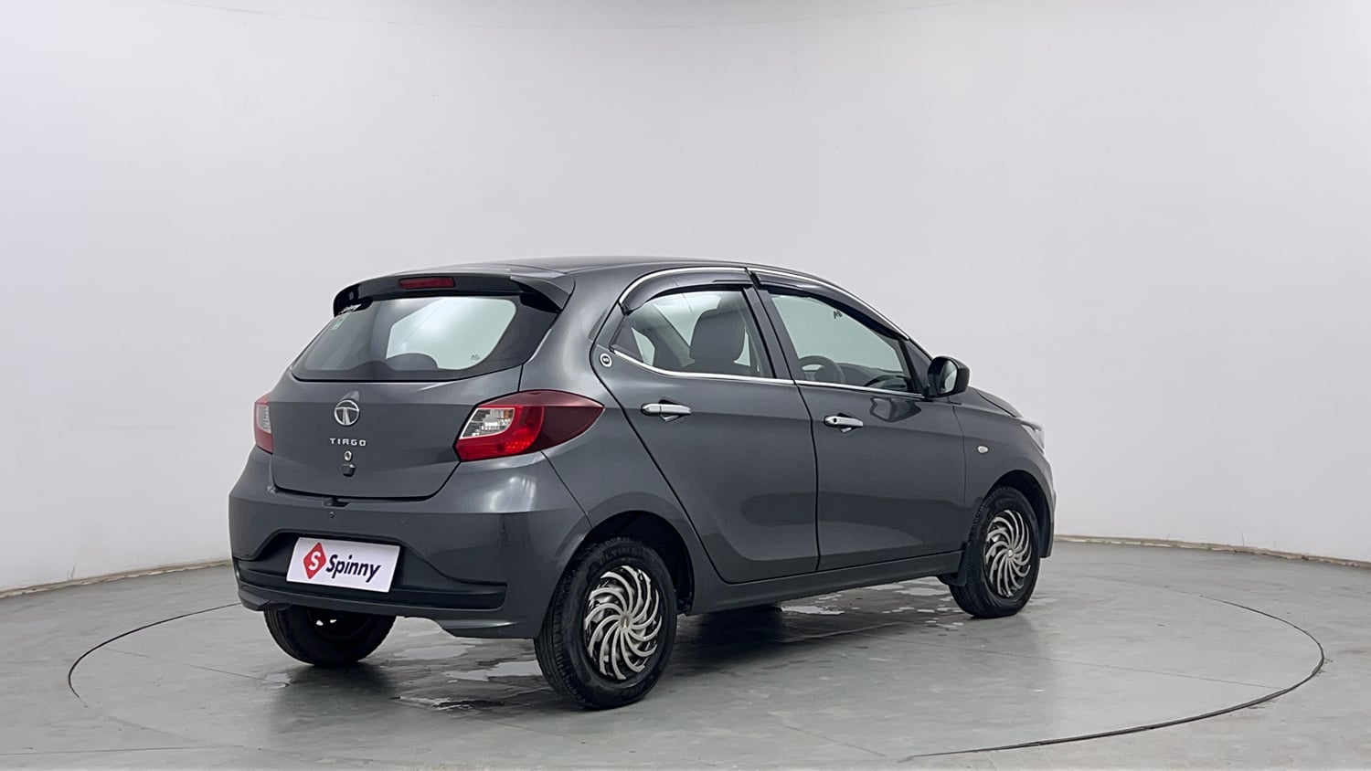 Used 2024 Tata Tiago XE Petrol Manual exterior RIGHT REAR CORNER VIEW