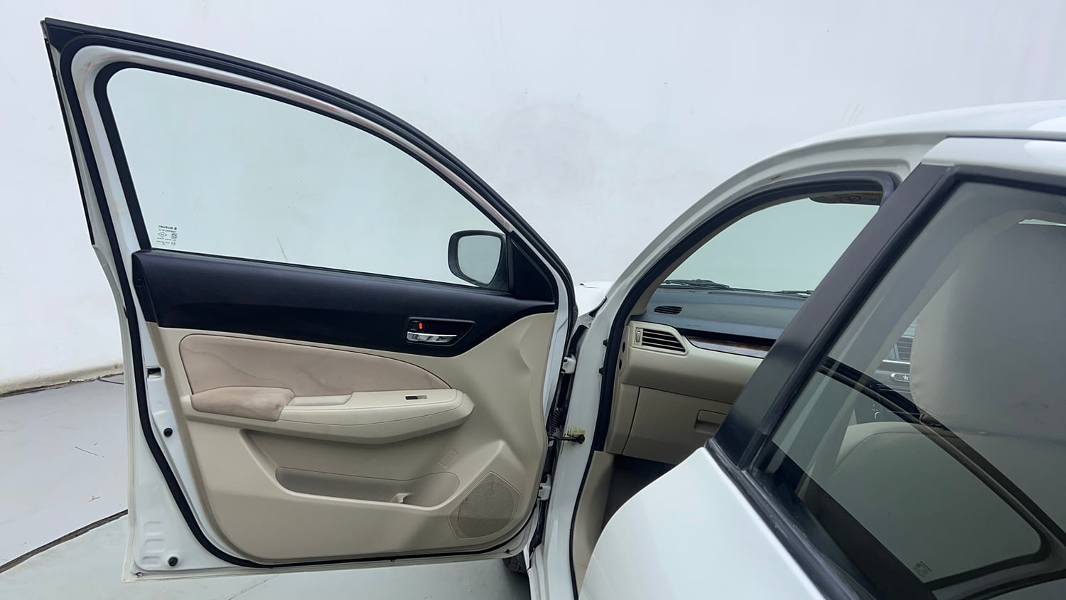 Used 2019 Maruti Suzuki Dzire VXi AMT Petrol Automatic interior LEFT FRONT DOOR OPEN VIEW