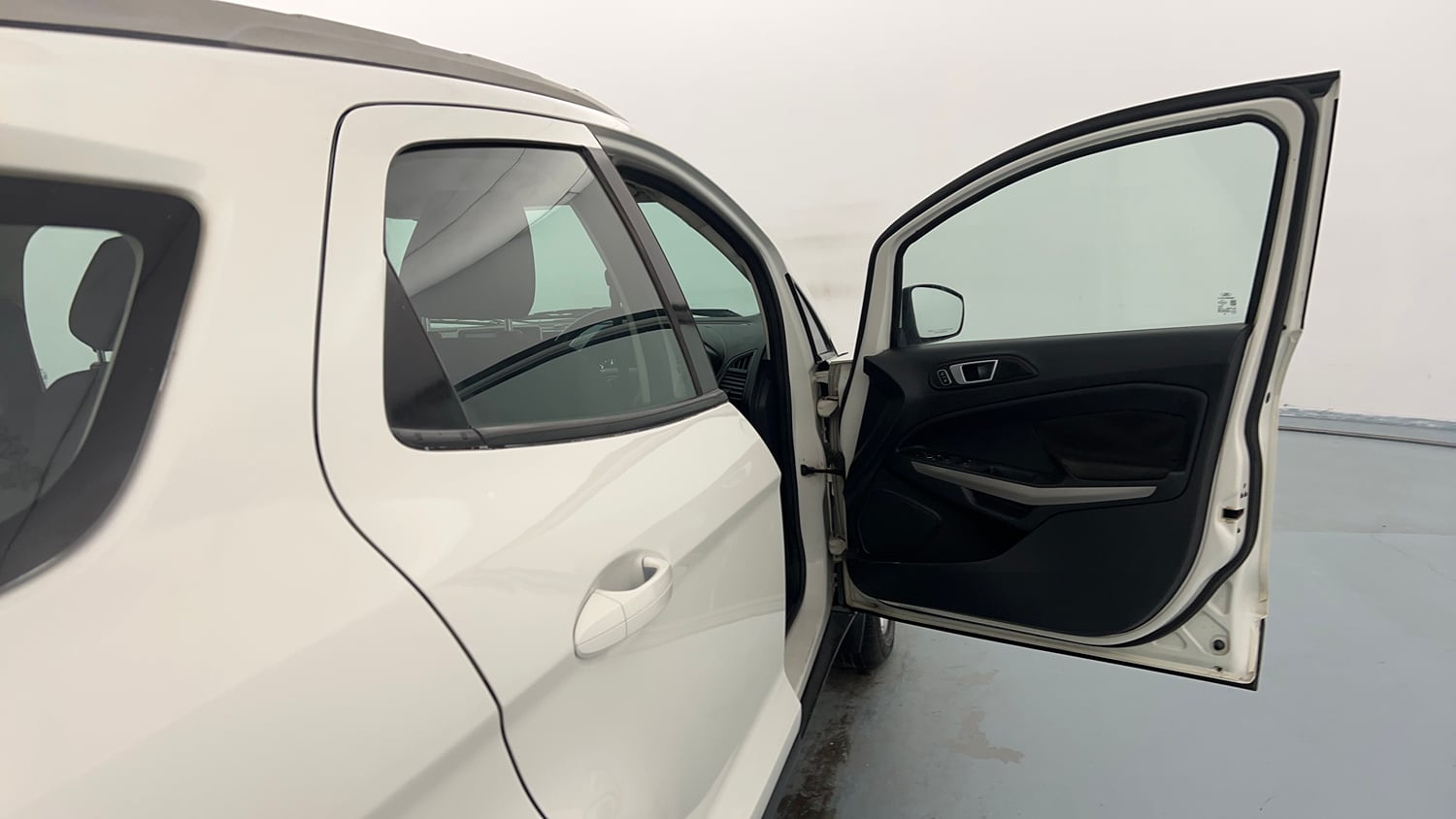 Used 2018 Ford EcoSport Titanium 1.5L TDCi Diesel Manual interior RIGHT FRONT DOOR OPEN VIEW