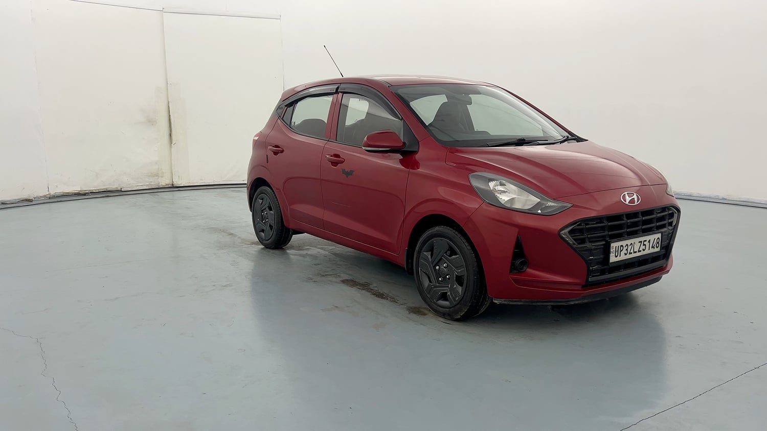 Used 2021 Hyundai Grand i10 Nios Magna Corporate Edition 1.2 Kappa VTVT Petrol Manual exterior RIGHT FRONT CORNER VIEW