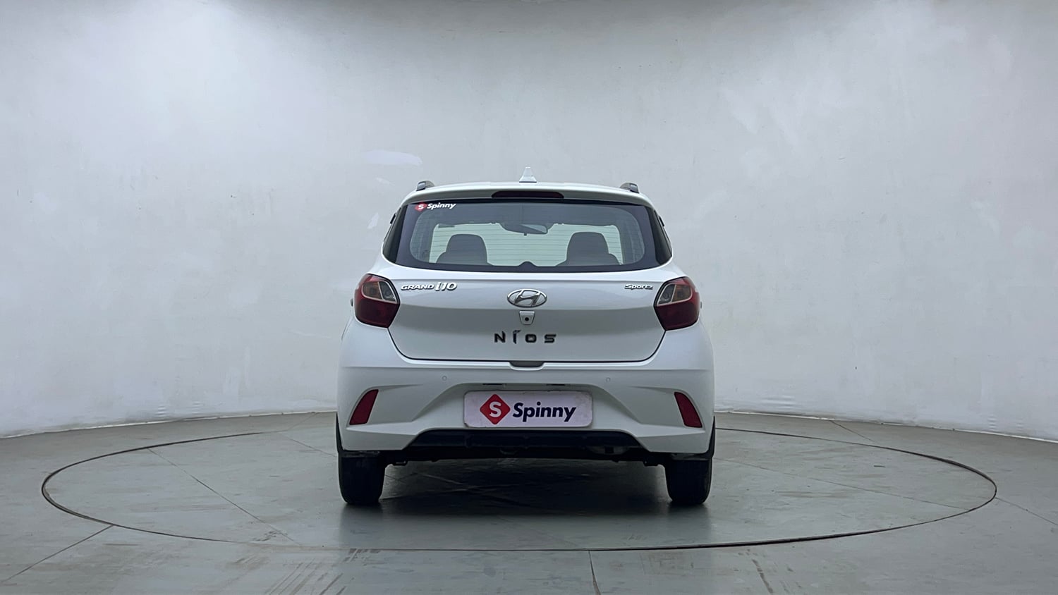 Used 2020 Hyundai Grand i10 Nios Sportz AMT 1.2 Kappa VTVT Petrol Automatic exterior BACK VIEW