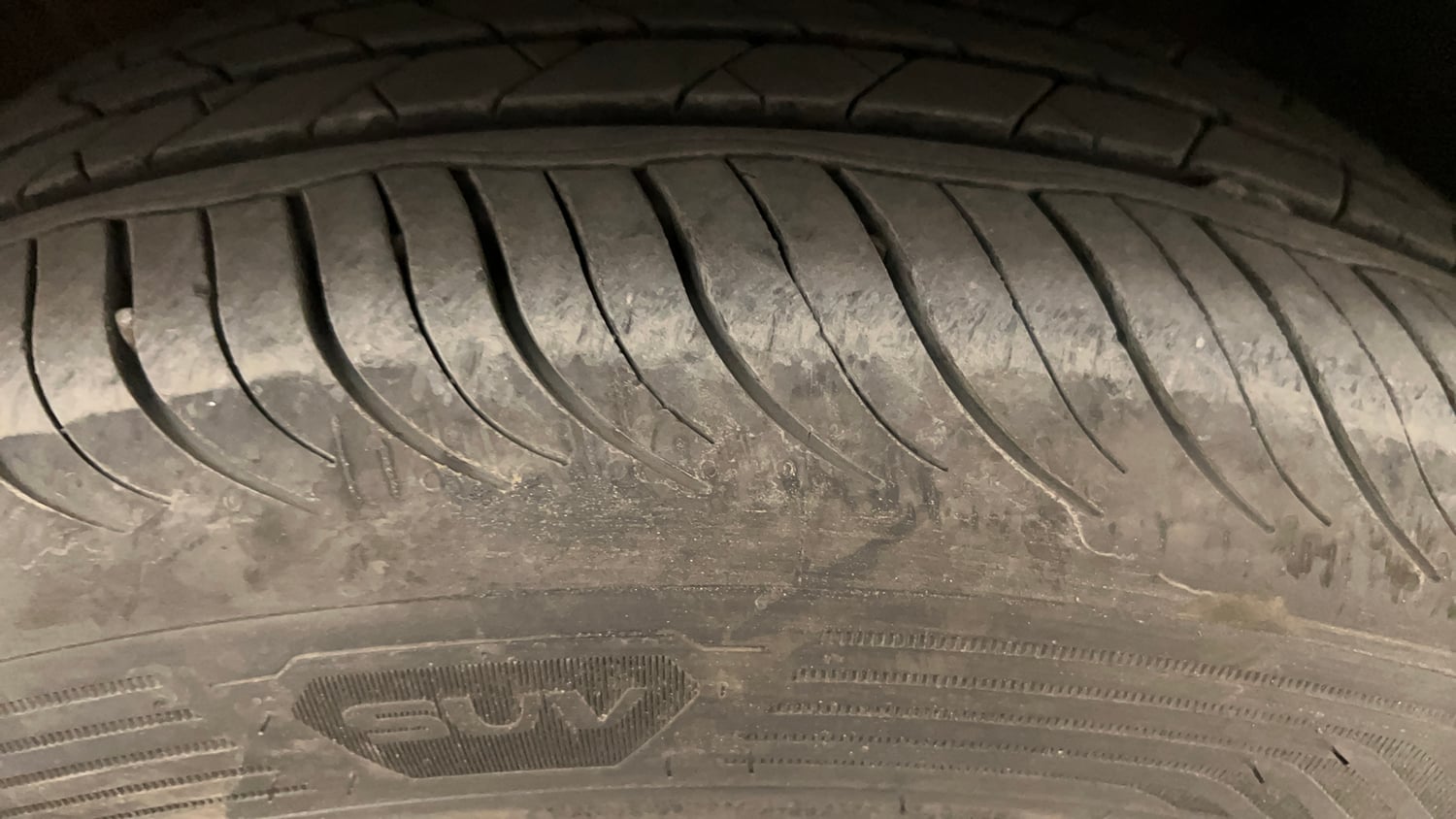 Used 2019 Honda Civic ZX CVT Petrol Petrol Automatic tyres RIGHT FRONT TYRE TREAD VIEW