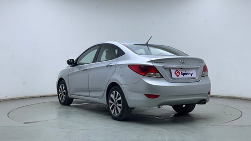 Used 2013 Hyundai Verna Fluidic 1.6 VTVT SX Petrol Manual exterior LEFT REAR CORNER VIEW