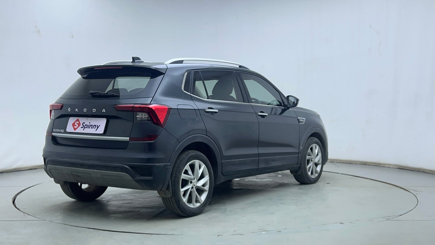 Used 2024 Skoda Kushaq Style 1.0L TSI MT Petrol Manual exterior RIGHT REAR CORNER VIEW