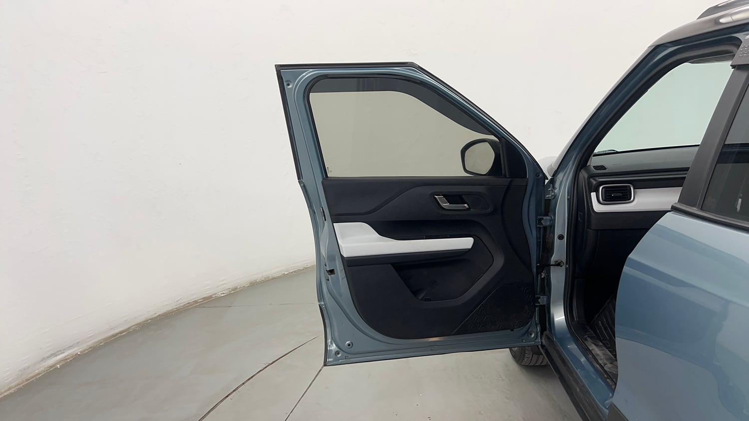 Used 2023 Tata Punch Creative Dual Tone Petrol Manual interior LEFT FRONT DOOR OPEN VIEW