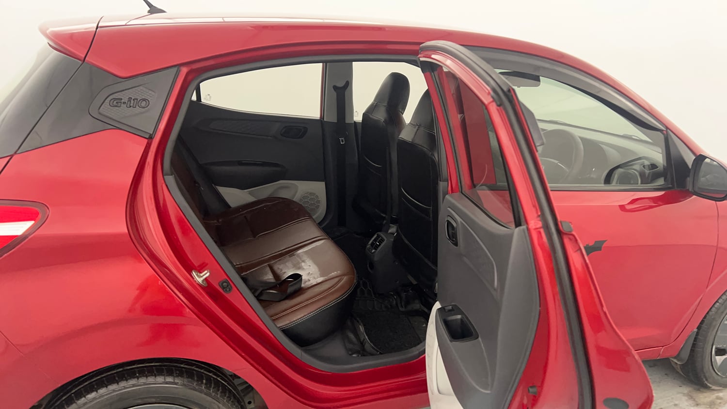 Used 2021 Hyundai Grand i10 Nios Magna Corporate Edition 1.2 Kappa VTVT Petrol Manual interior RIGHT SIDE REAR DOOR CABIN VIEW