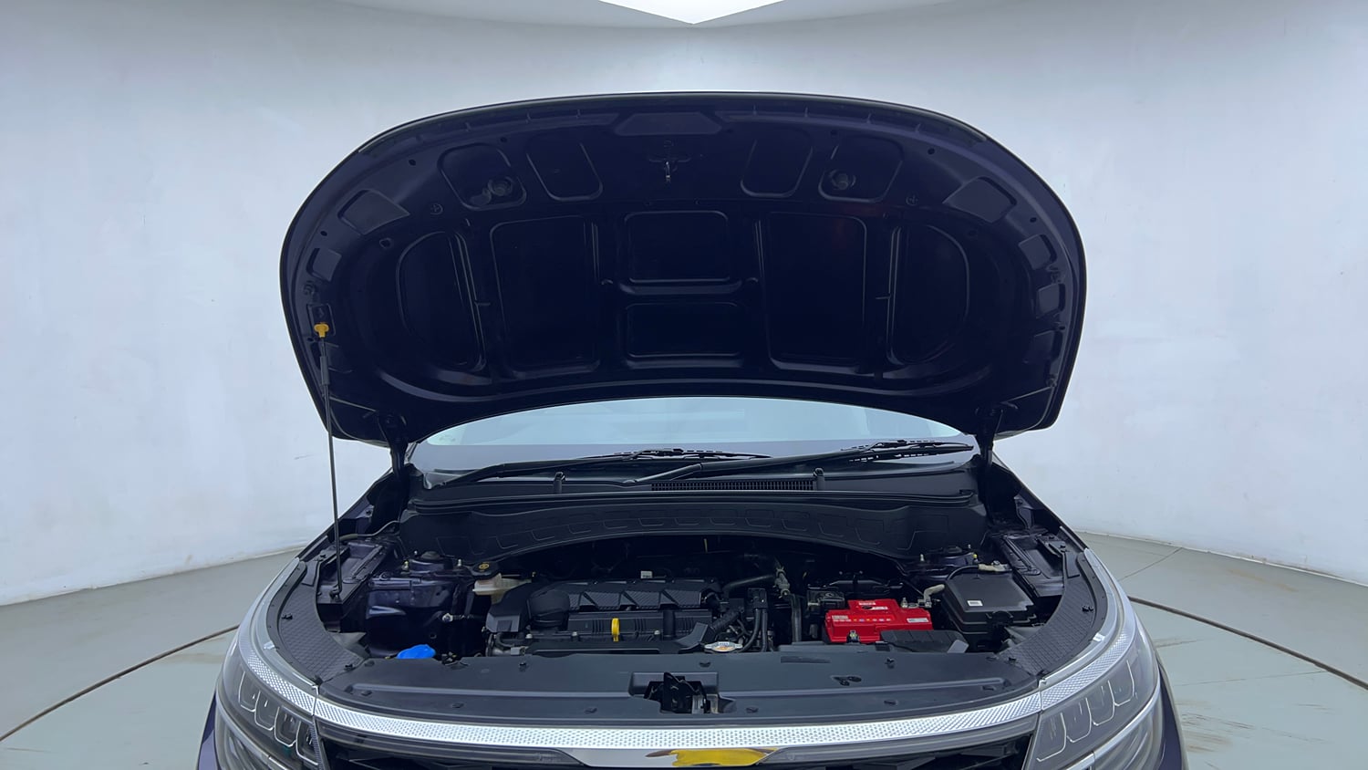 Used 2022 kia Seltos HTX 1.5 IVT Petrol Automatic engine ENGINE & BONNET OPEN FRONT VIEW