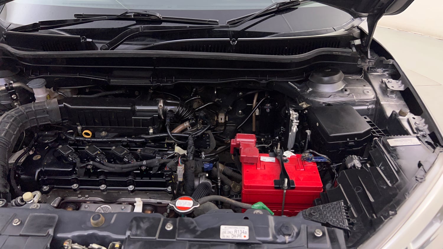 Used 2021 Toyota Urban Cruiser High Grade MT Petrol Manual engine ENGINE LEFT SIDE HINGE & APRON VIEW