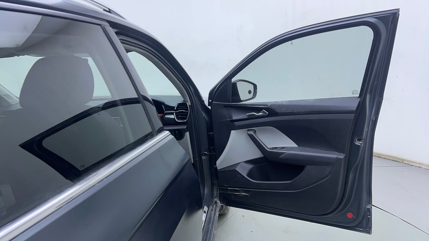 Used 2024 Skoda Kushaq Style 1.0L TSI MT Petrol Manual interior RIGHT FRONT DOOR OPEN VIEW