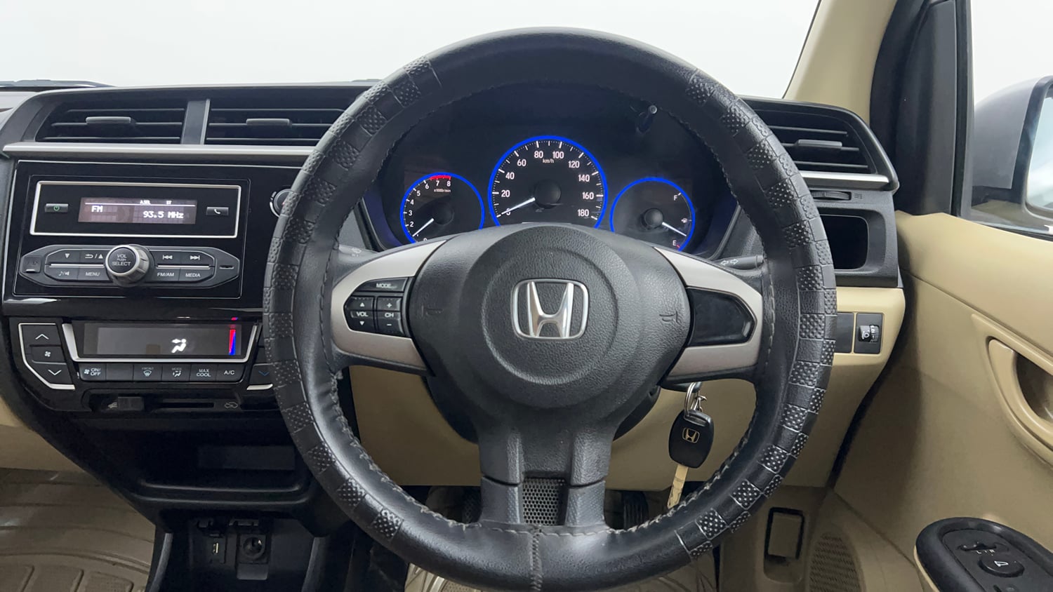 Used 2017 Honda Amaze 1.2 S i-VTEC Petrol Manual interior STEERING VIEW