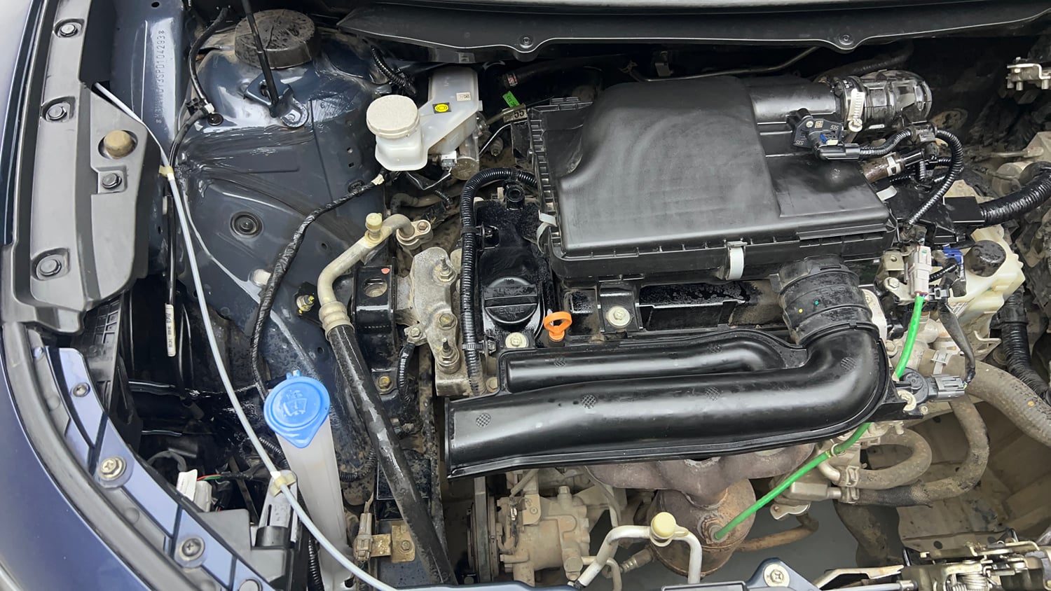 Used 2023 Maruti Suzuki Fronx Delta Plus 1.2L AGS Petrol Automatic engine ENGINE RIGHT SIDE VIEW