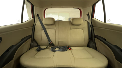 Used 2013 Hyundai i10 Sportz 1.2 AT Kappa2 Petrol Automatic interior REAR SEAT CONDITION VIEW