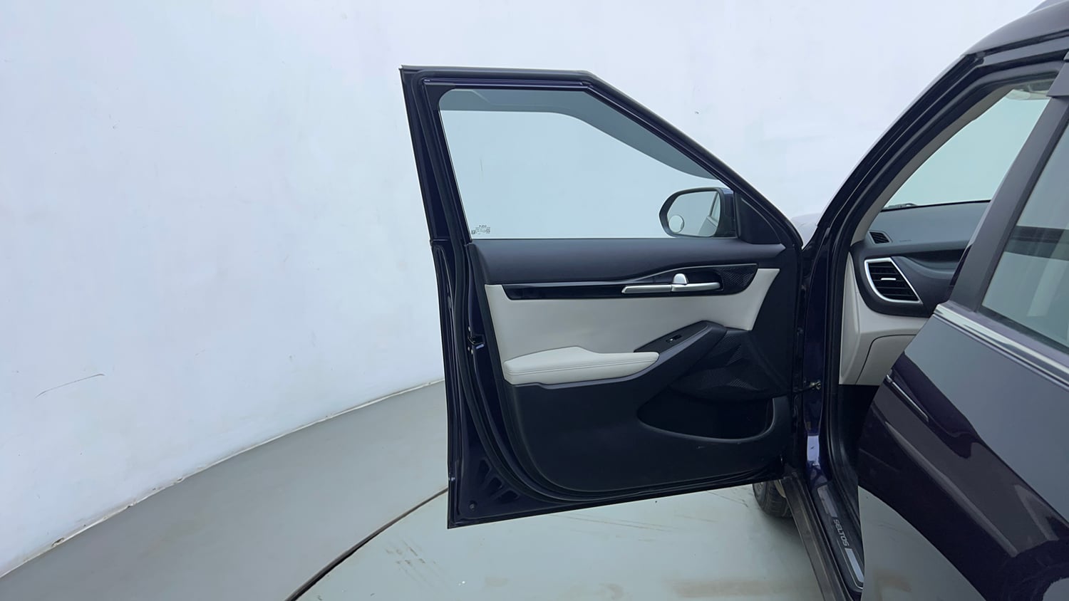 Used 2022 kia Seltos HTX 1.5 IVT Petrol Automatic interior LEFT FRONT DOOR OPEN VIEW