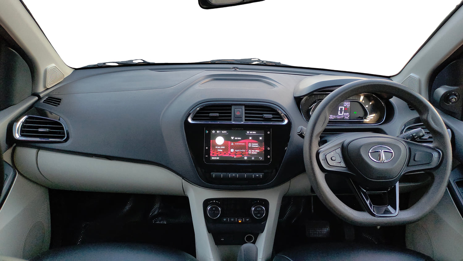 Used 2023 Tata Tiago XZA Plus Petrol Automatic interior DASHBOARD VIEW