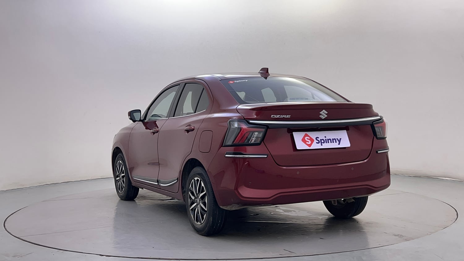 Used 2024 Maruti Suzuki Dzire ZXi Plus AMT Petrol Automatic exterior LEFT REAR CORNER VIEW