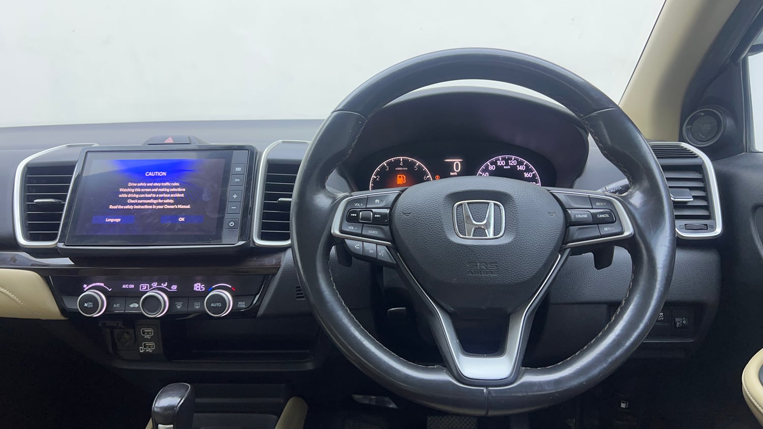 Used 2021 Honda City ZX CVT Petrol Petrol Automatic interior STEERING VIEW
