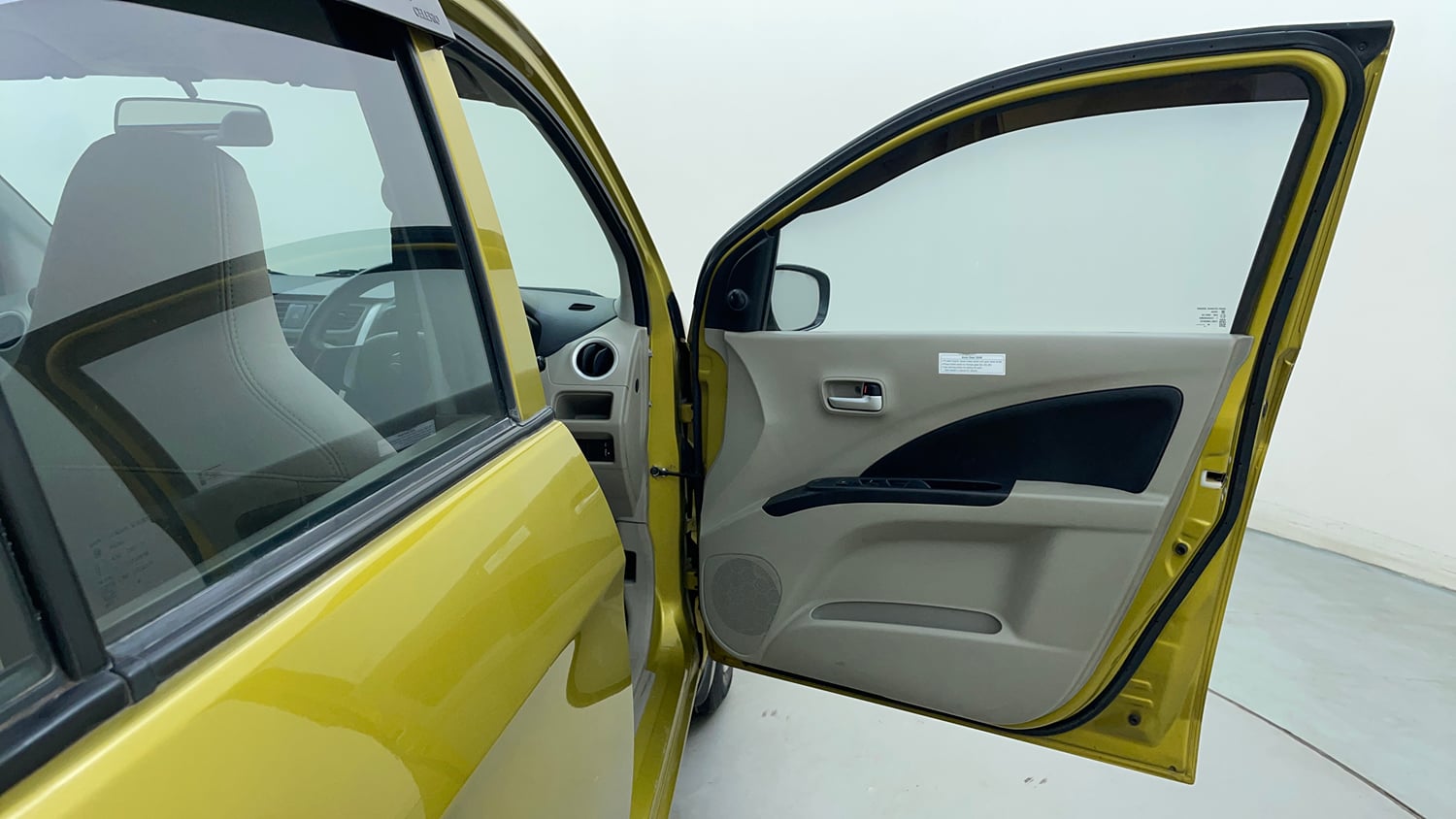 Used 2014 Maruti Suzuki Celerio VXi AMT Petrol Automatic interior RIGHT FRONT DOOR OPEN VIEW