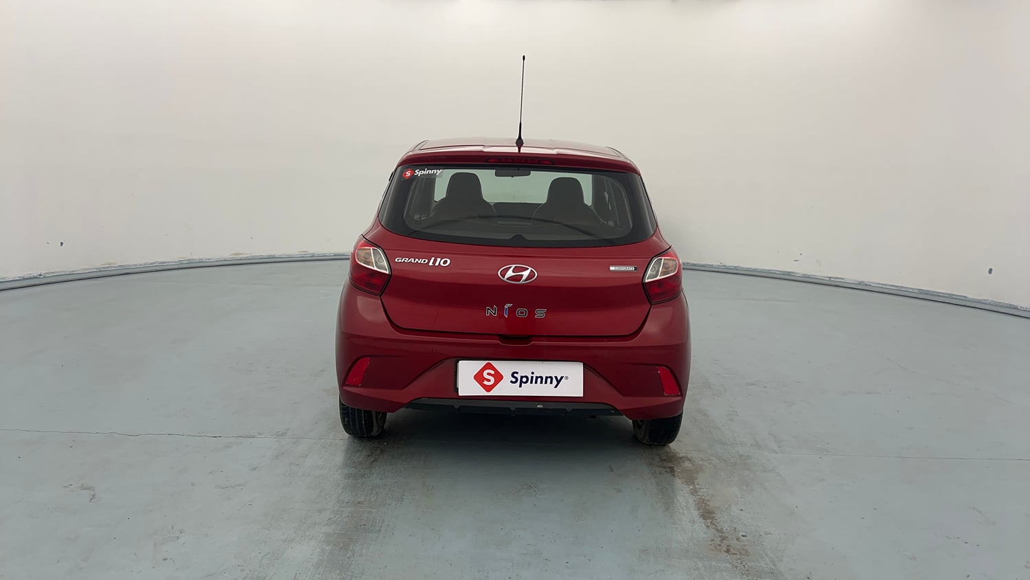 Used 2021 Hyundai Grand i10 Nios Magna Corporate Edition 1.2 Kappa VTVT Petrol Manual exterior BACK VIEW