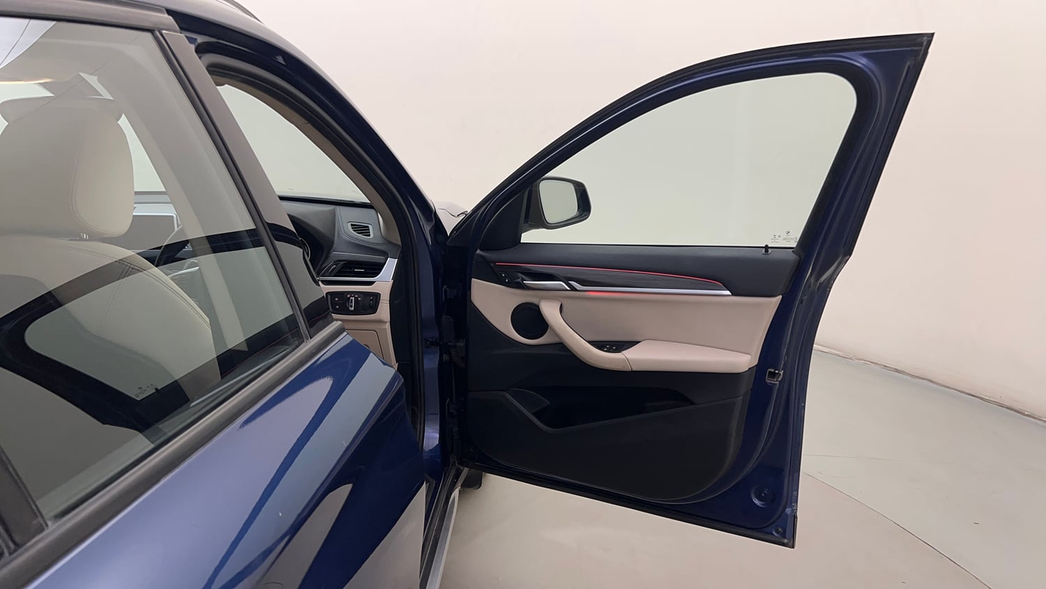 Used 2021 BMW X1 sDrive20d xLine Diesel Automatic interior RIGHT FRONT DOOR OPEN VIEW