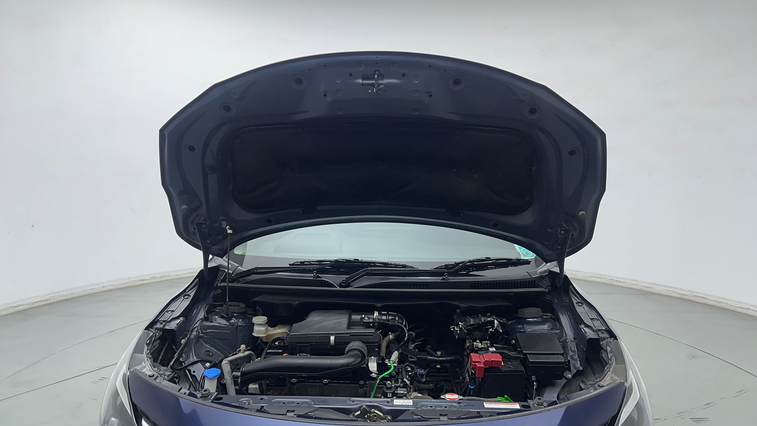Used 2025 Maruti Suzuki Baleno Alpha MT Petrol Manual engine ENGINE & BONNET OPEN FRONT VIEW