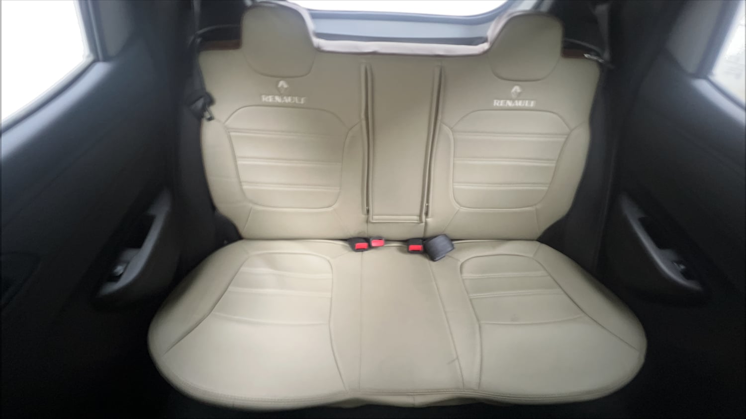 Used 2020 Renault Kwid RXT 1.0 Opt Petrol Manual interior REAR SEAT CONDITION VIEW