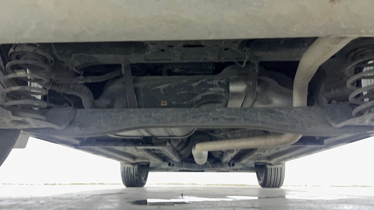 Used 2022 Kia Seltos GTX Plus 1.4 DCT Petrol Automatic extra REAR UNDERBODY VIEW (TAKEN FROM REAR)