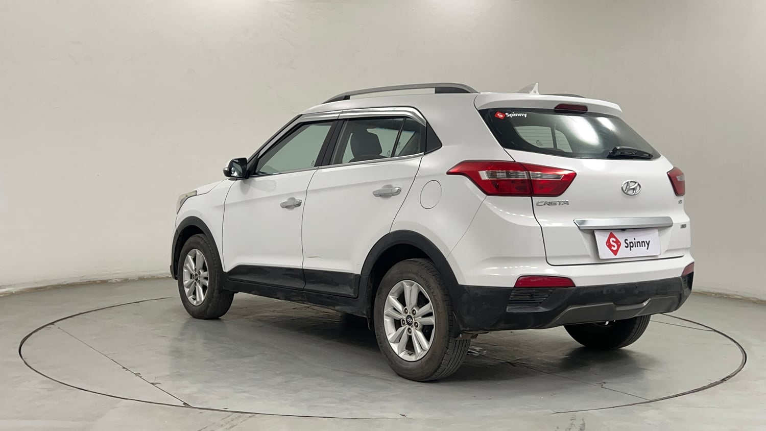Used 2015 Hyundai Creta 1.6 SX Plus AT Diesel Automatic exterior LEFT REAR CORNER VIEW